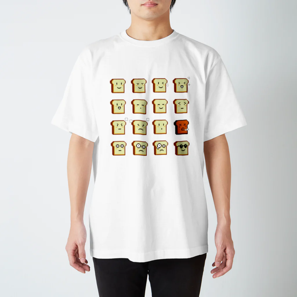 BakedrecordsのPixelBread スタンダードTシャツ