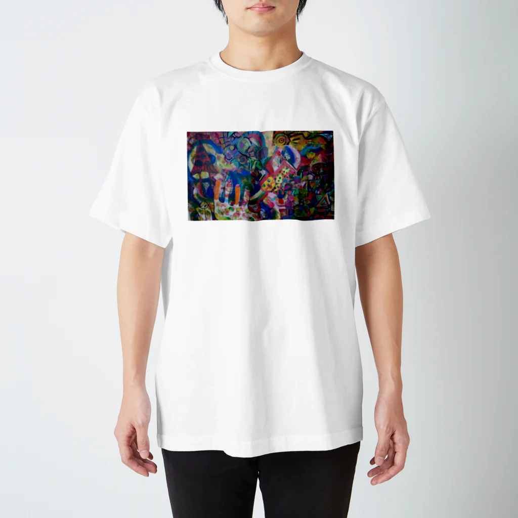 秋永アートの1 Regular Fit T-Shirt