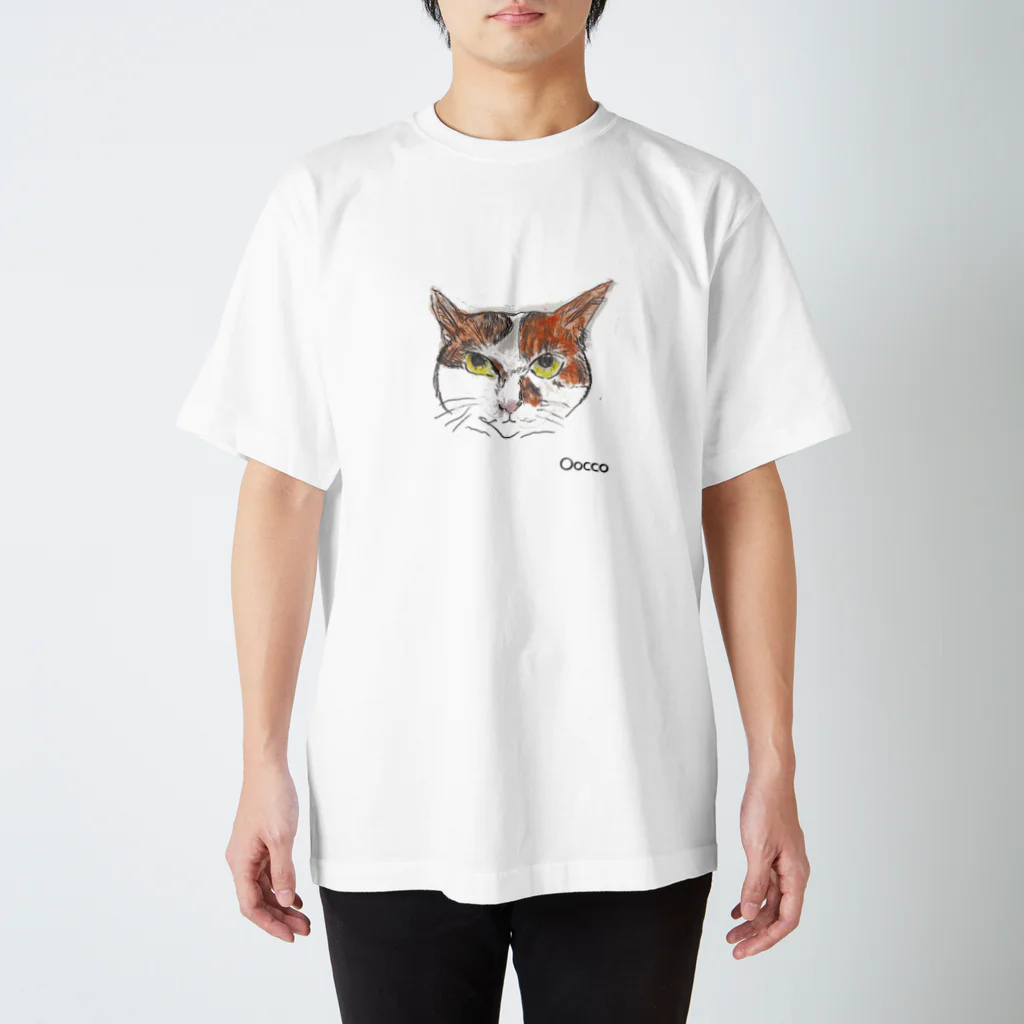 Ooccocatのおこりねこ Regular Fit T-Shirt