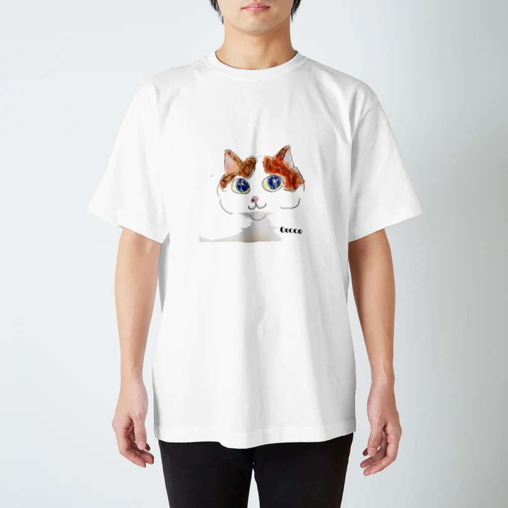 Ooccocatの機嫌よいねこ スタンダードTシャツ