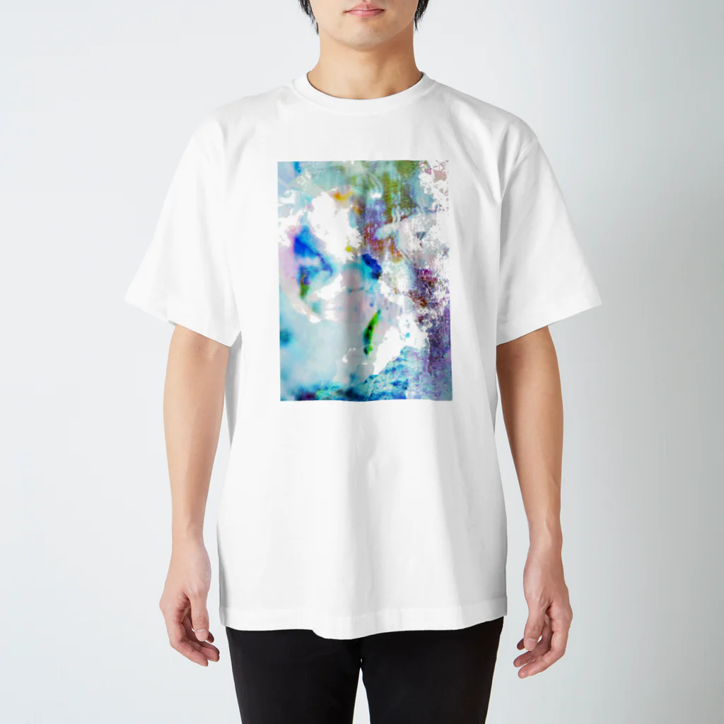 狗島のbule Regular Fit T-Shirt