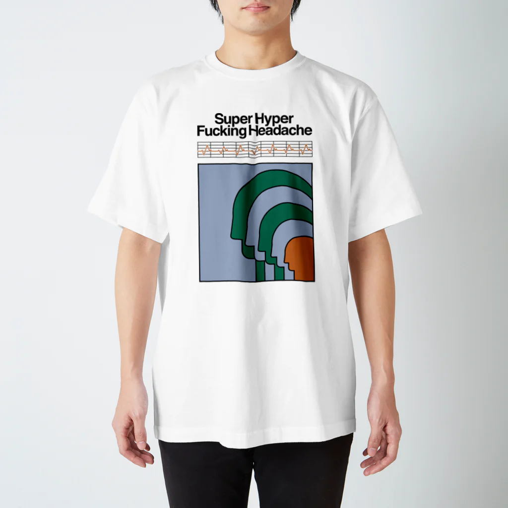 Parallel Imaginary Gift ShopのSuper Hyper Fucking Headache Regular Fit T-Shirt