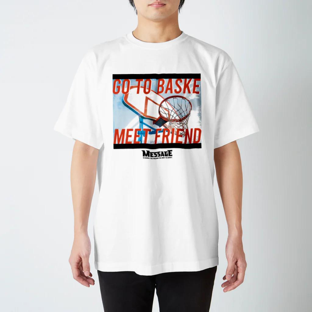 MessagEのBAKSE FRIEND Regular Fit T-Shirt