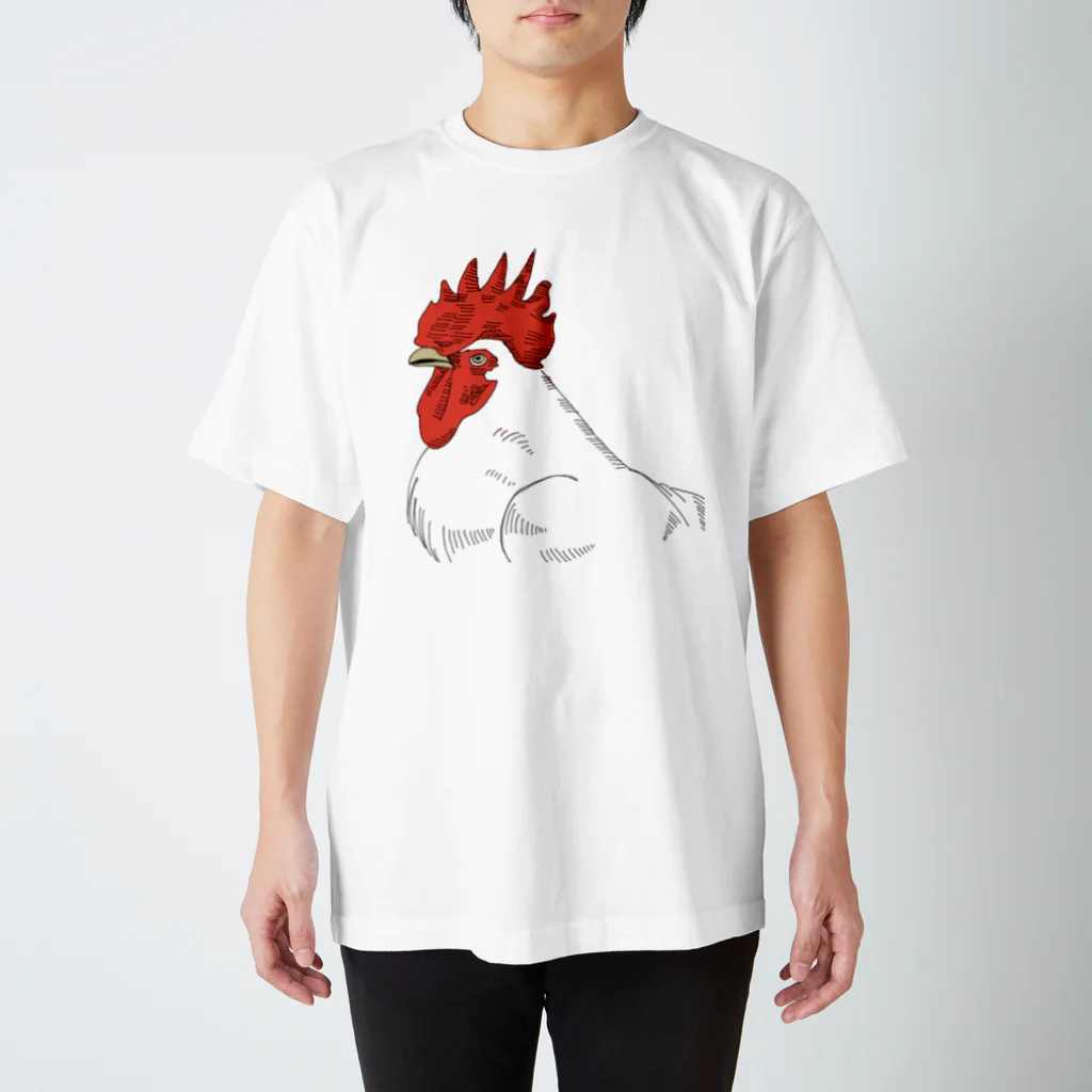 たまちゃん食堂の追憶の鶏 Regular Fit T-Shirt