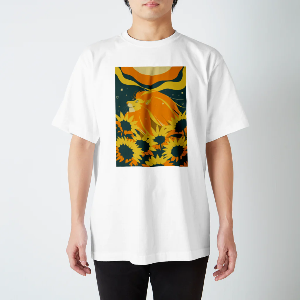 どんべべの地の晩夏の太陽 Regular Fit T-Shirt