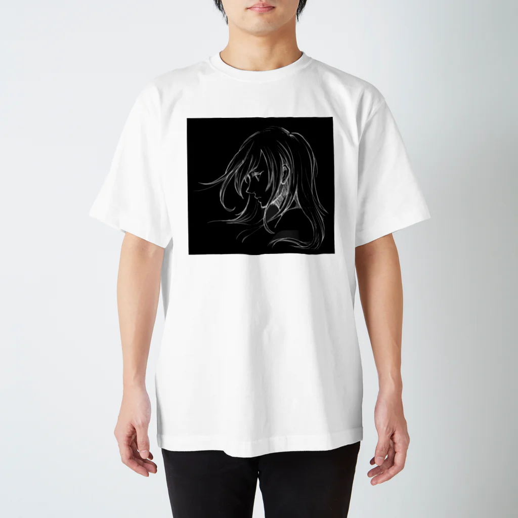 umの横顔 Regular Fit T-Shirt