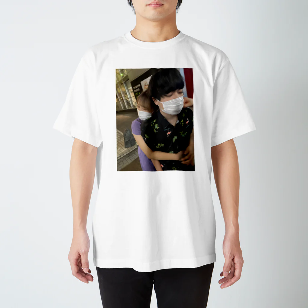 かけてあげるのほたちゃんらいくんいちゃいちゃTシャツ スタンダードTシャツ