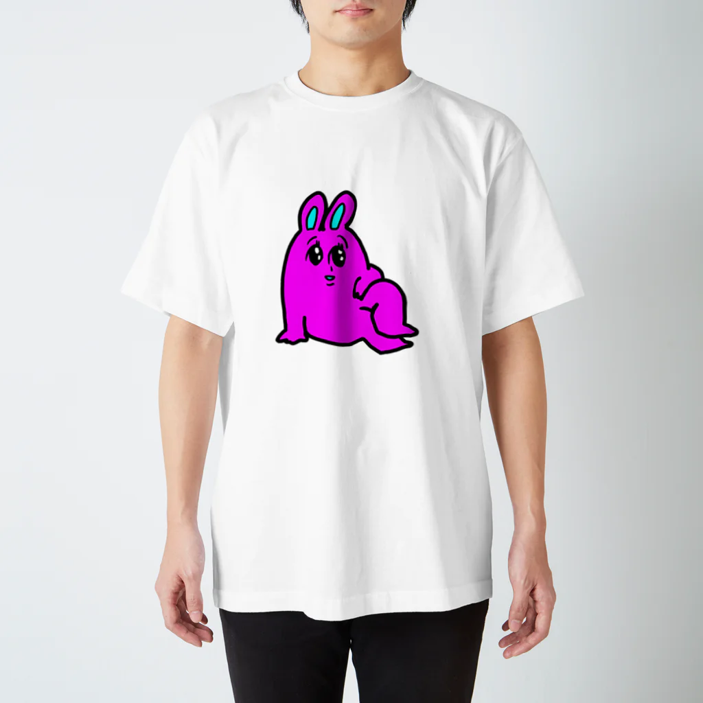 sodashi-0405のドヤ顔うさぎTシャツ スタンダードTシャツ