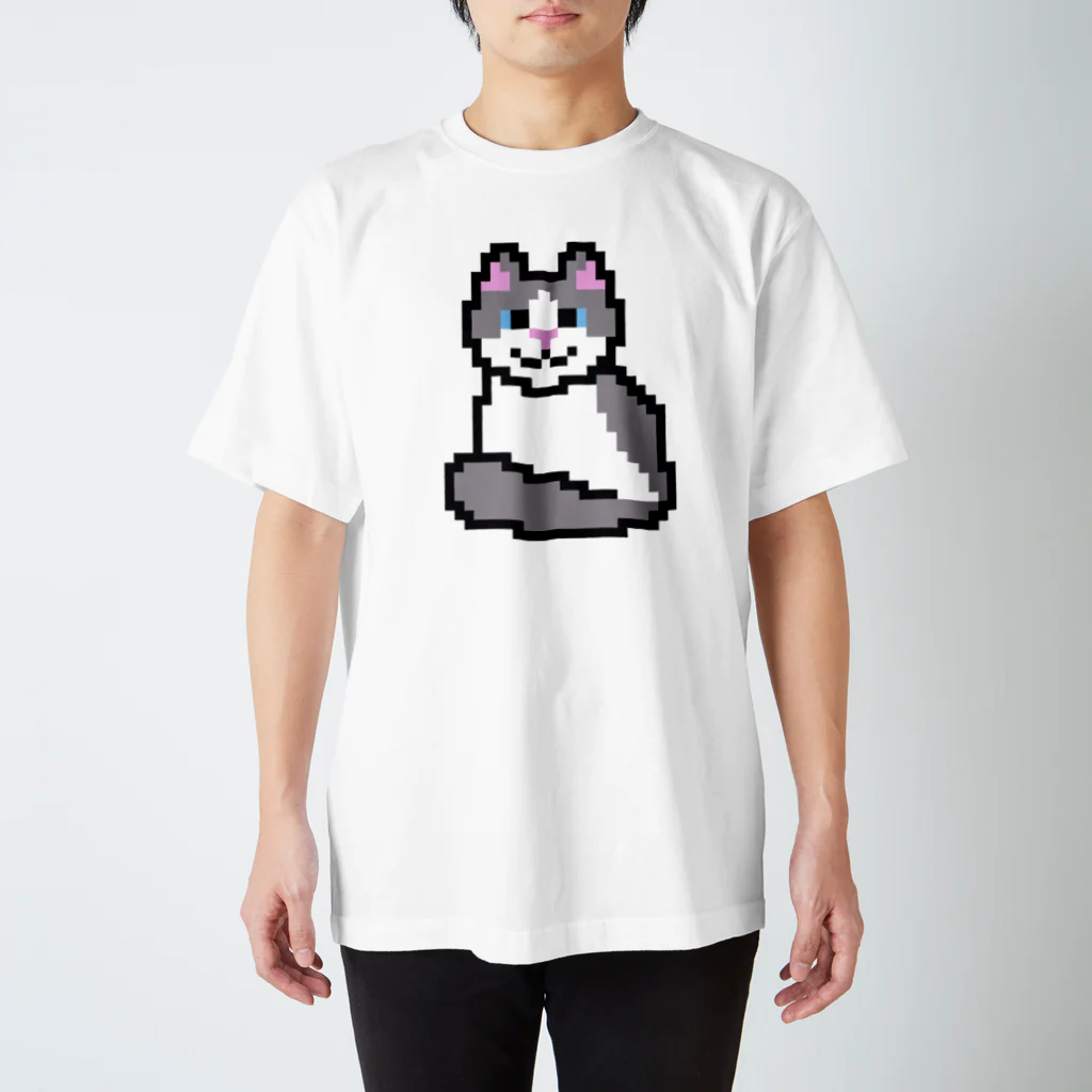 ねころぽん【ドット】のラグドール　 Regular Fit T-Shirt