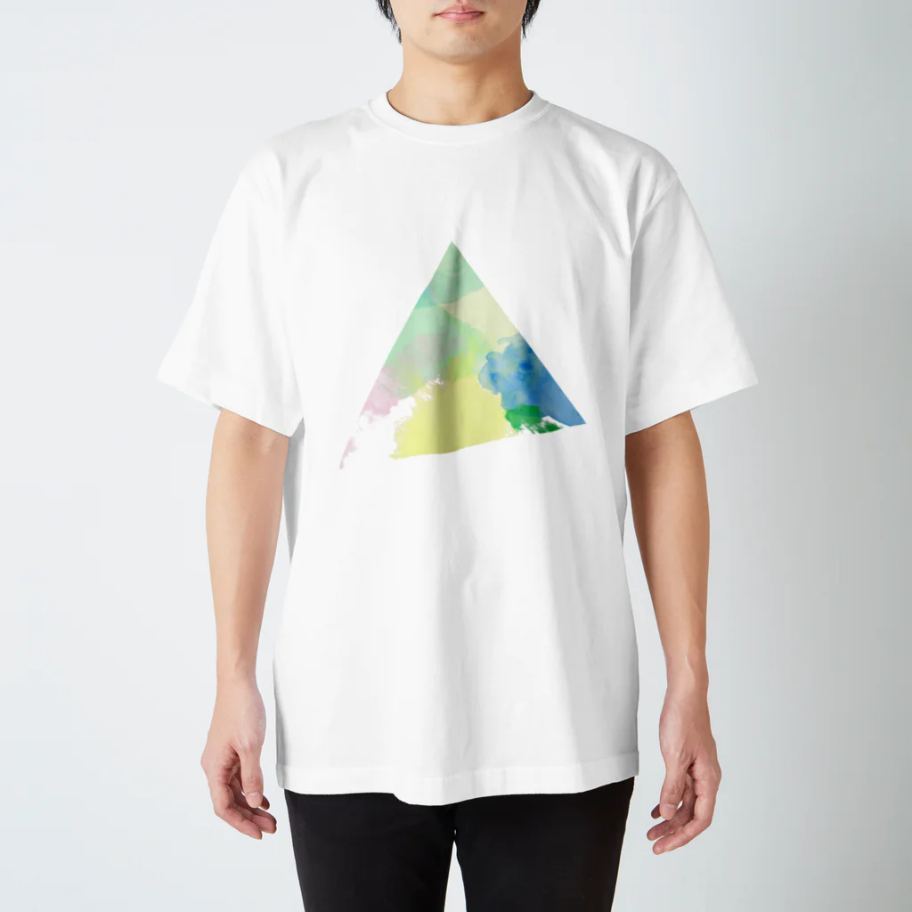 yrk.の水彩▲朝日 Regular Fit T-Shirt