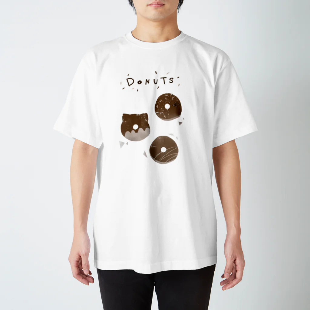 コニーズショップのチョコドーナッツ スタンダードTシャツ