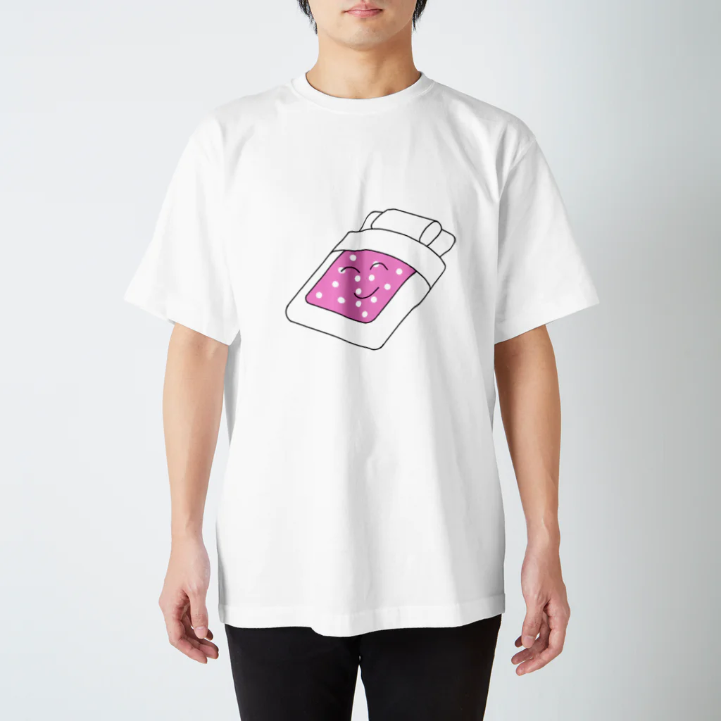 鹿のにっこり布団 Regular Fit T-Shirt