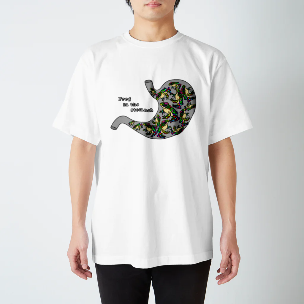 TARORIMOのFrog inthe stomach Regular Fit T-Shirt