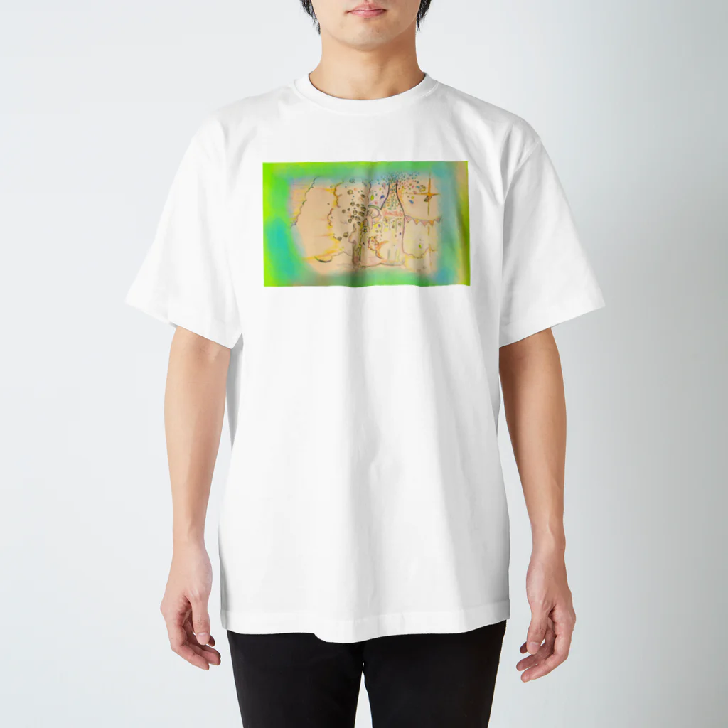 yagiyaのshirotaro-夏の終わりに- Regular Fit T-Shirt