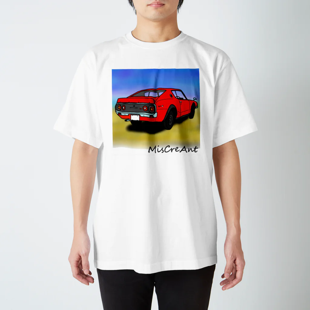MisCreAntミスクリアントの旧車好き スタンダードTシャツ