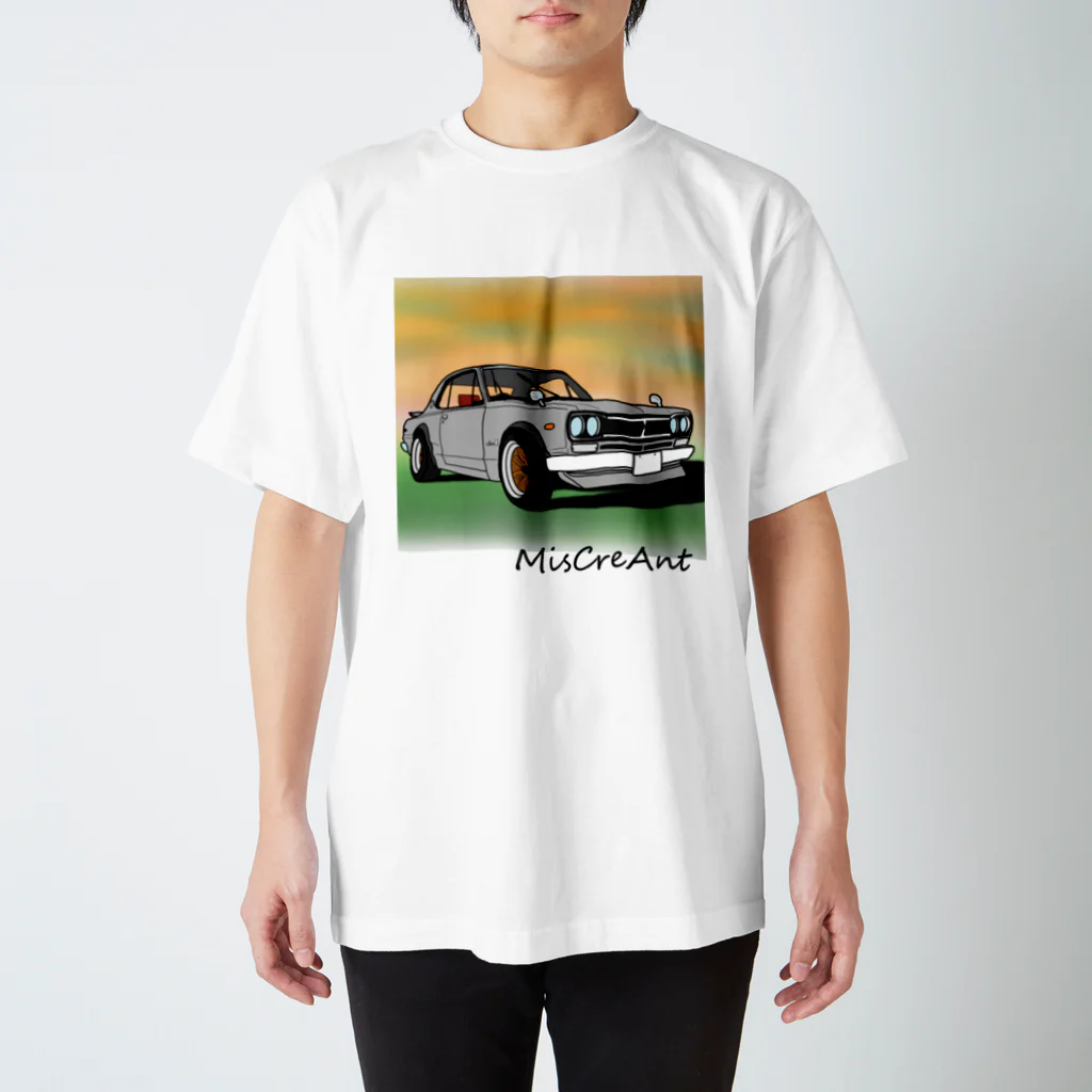 MisCreAntミスクリアントの旧車好き スタンダードTシャツ