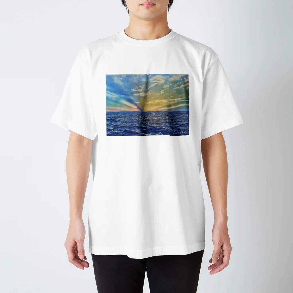 GaRのおみせの風景画Tシャツ スタンダードTシャツ