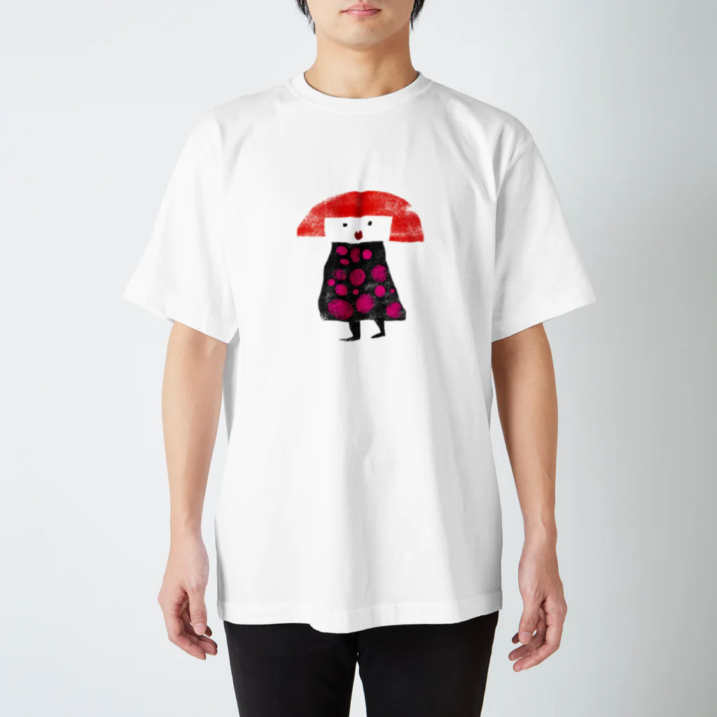 mi-sunの水玉の人 スタンダードTシャツ