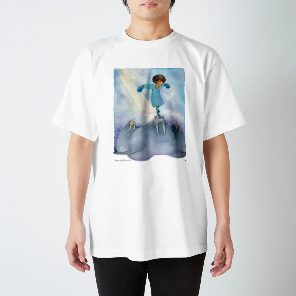 designfolioの大村せつAlaska_02 Regular Fit T-Shirt