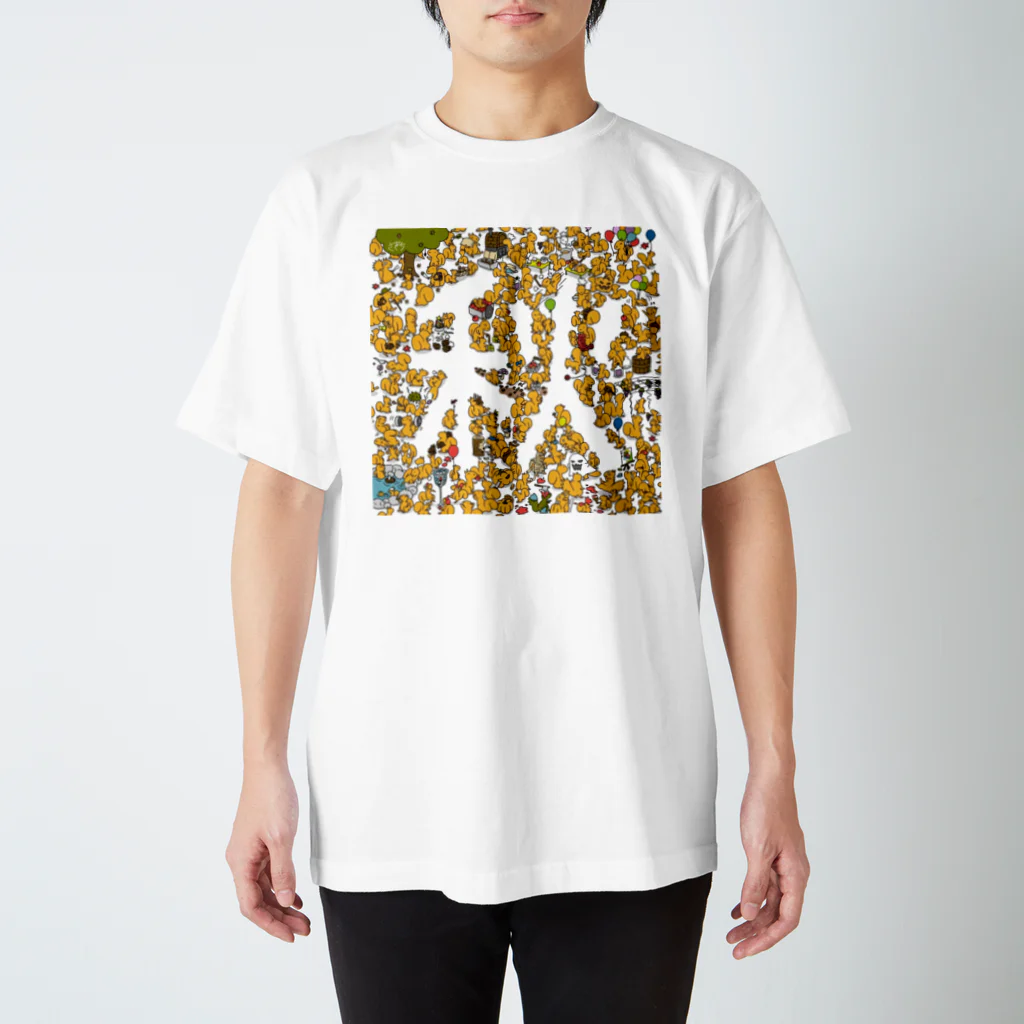 咲吉の空き地の秋 スタンダードTシャツ