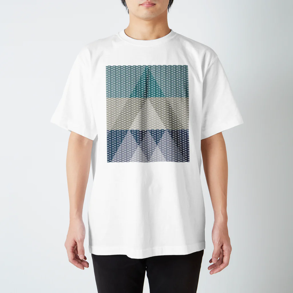 YükaCh!ka(ユカチカ)のサンカク-4 Regular Fit T-Shirt