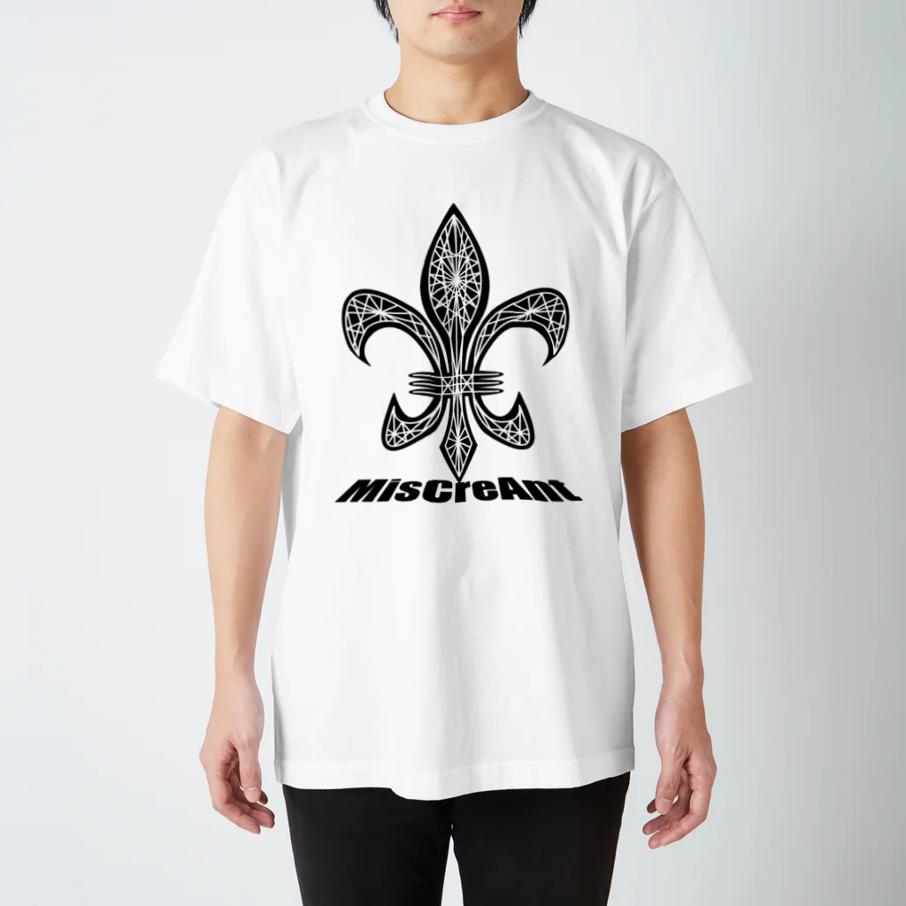 MisCreAntミスクリアントの百合の紋章 Regular Fit T-Shirt