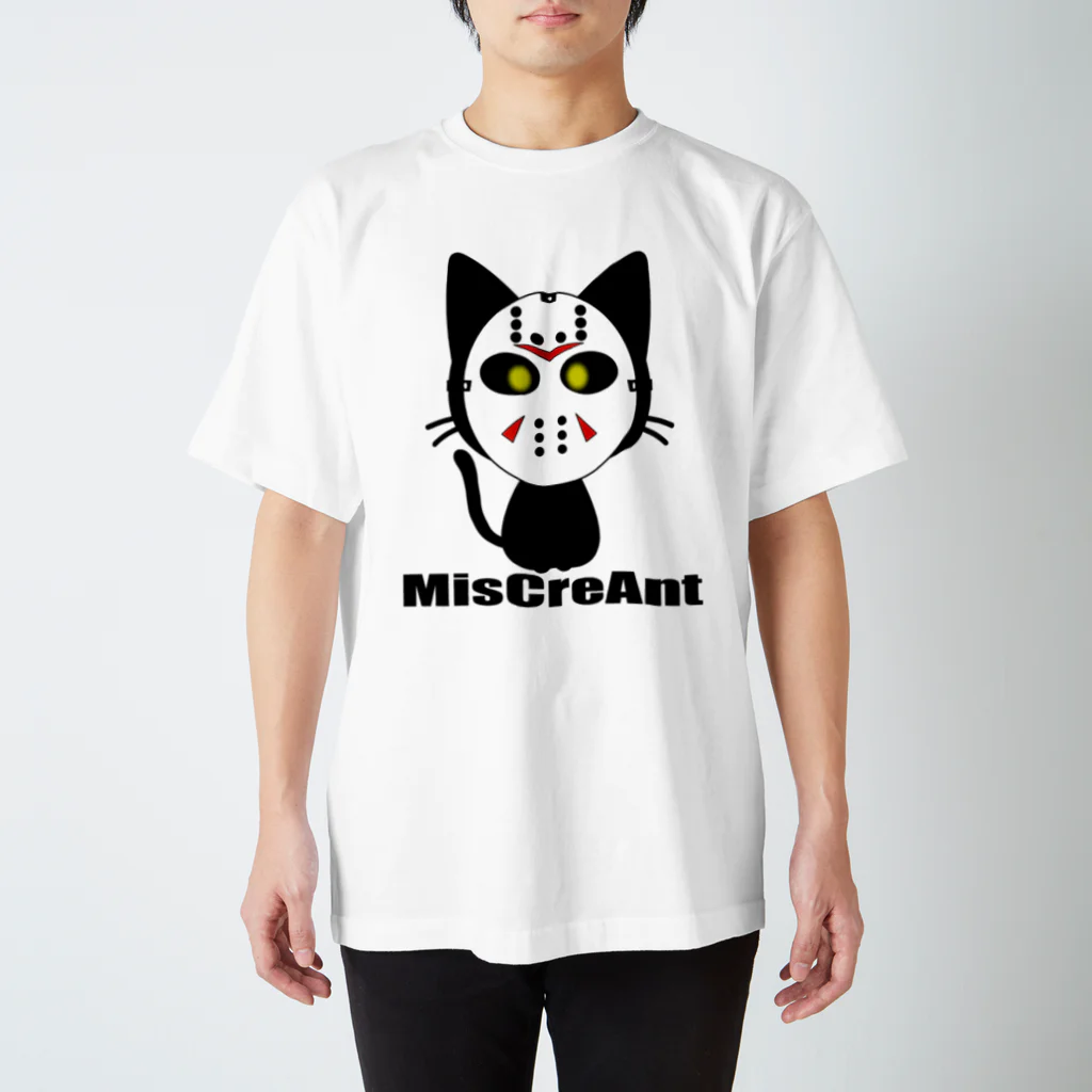 MisCreAntミスクリアントのジェイにゃん スタンダードTシャツ