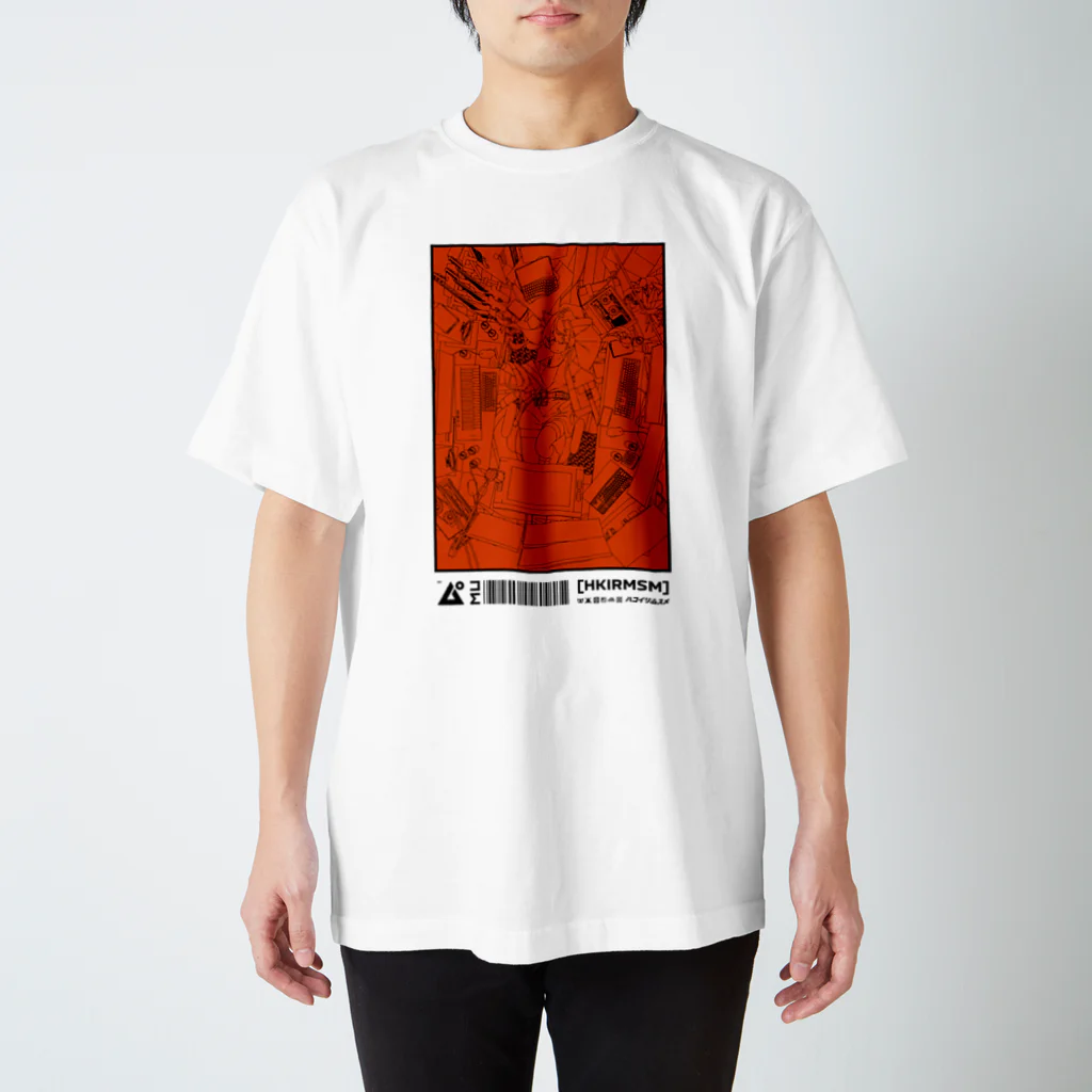 HOJIのHKIRMSM 白 スタンダードTシャツ