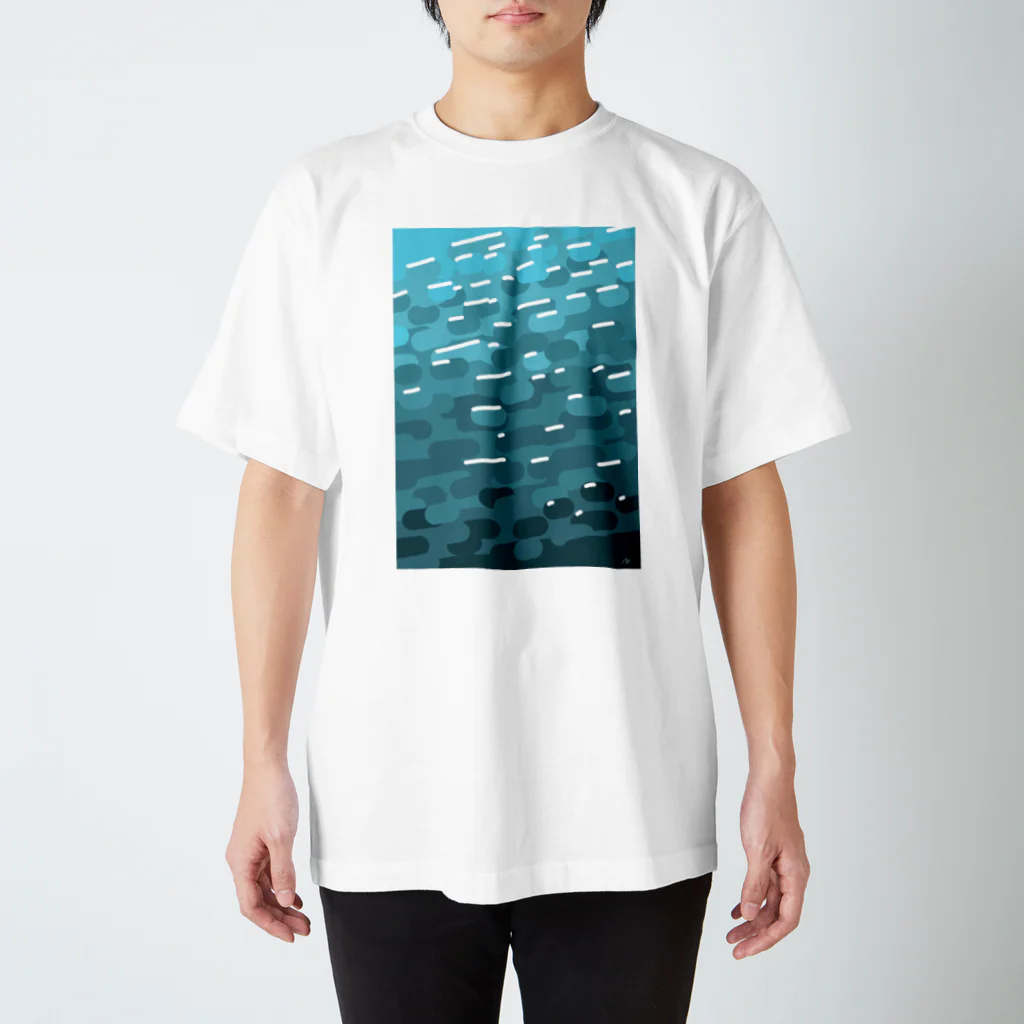 >>>>> Abstractive SERIES <<<<<のreflection Regular Fit T-Shirt