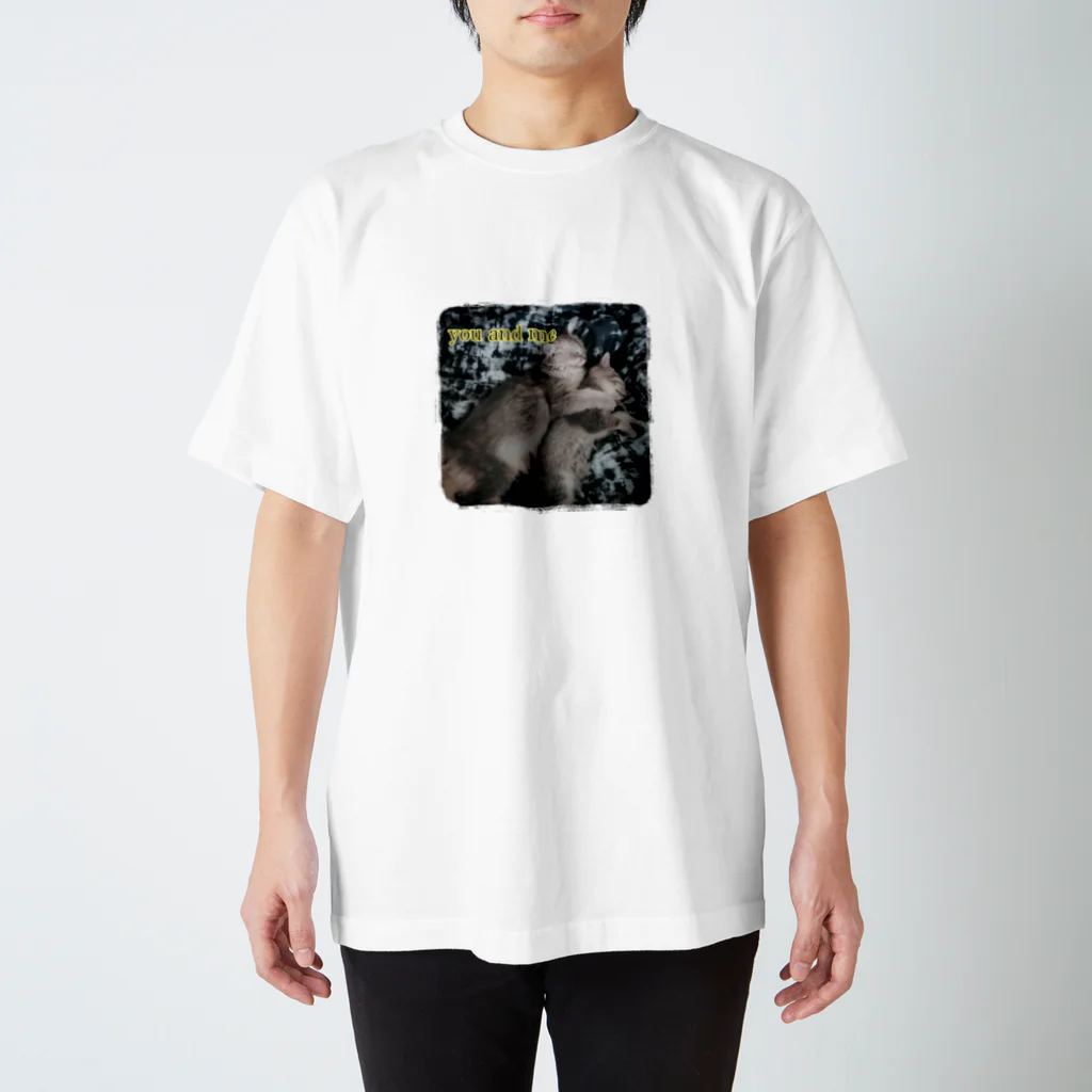 yumi81japanのyou and me Regular Fit T-Shirt