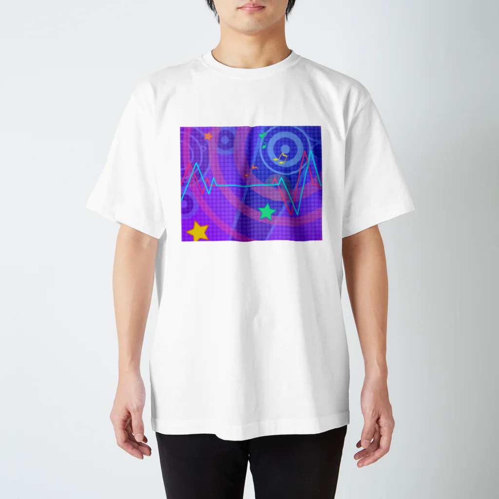 pzのpurple sound スタンダードTシャツ