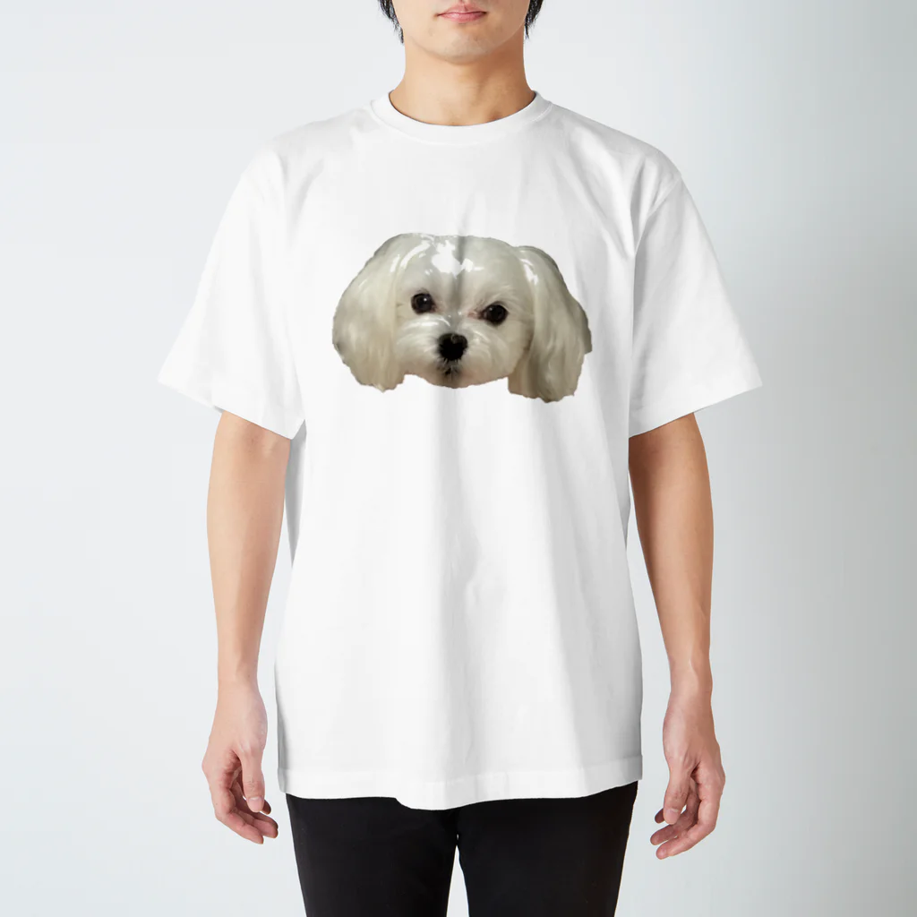 MaisonDeMalteseのMaltese Face スタンダードTシャツ