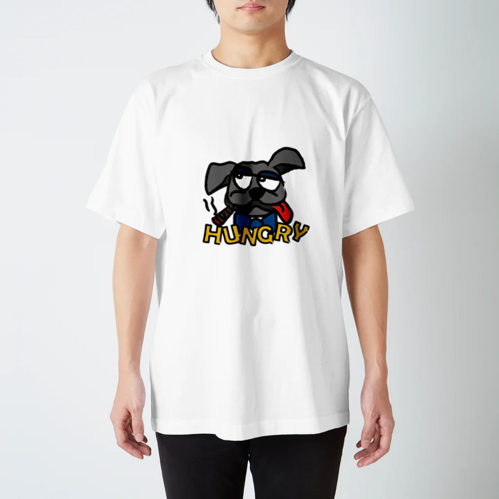 hungry-ハングリー-のハングリードッグ スタンダードTシャツ