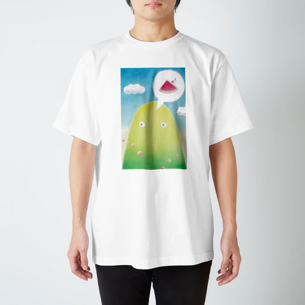 yukibo-zuの夏山さん スタンダードTシャツ