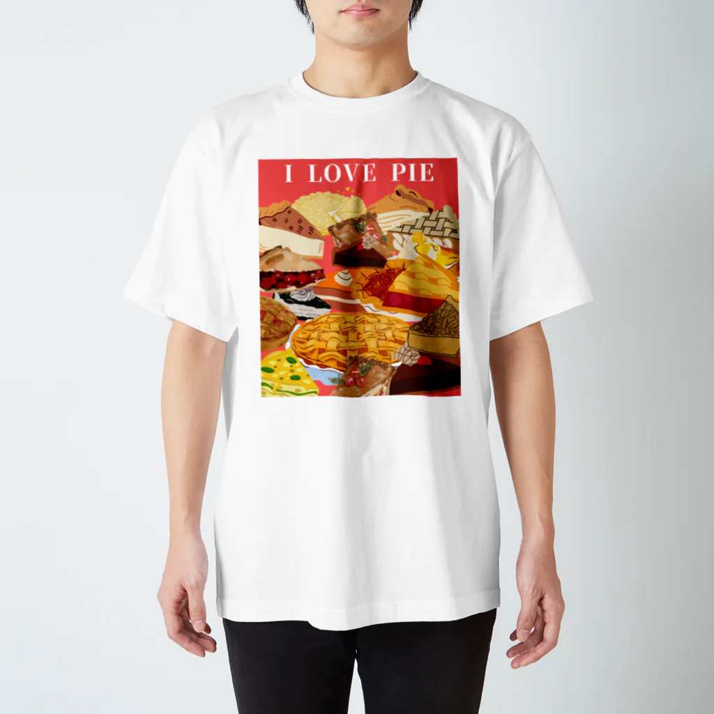 IzumiracleのI love Pie スタンダードTシャツ