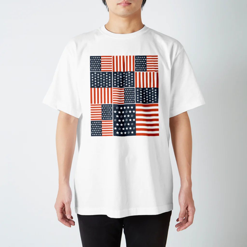YükaCh!ka(ユカチカ)のアメリカン風 スタンダードTシャツ