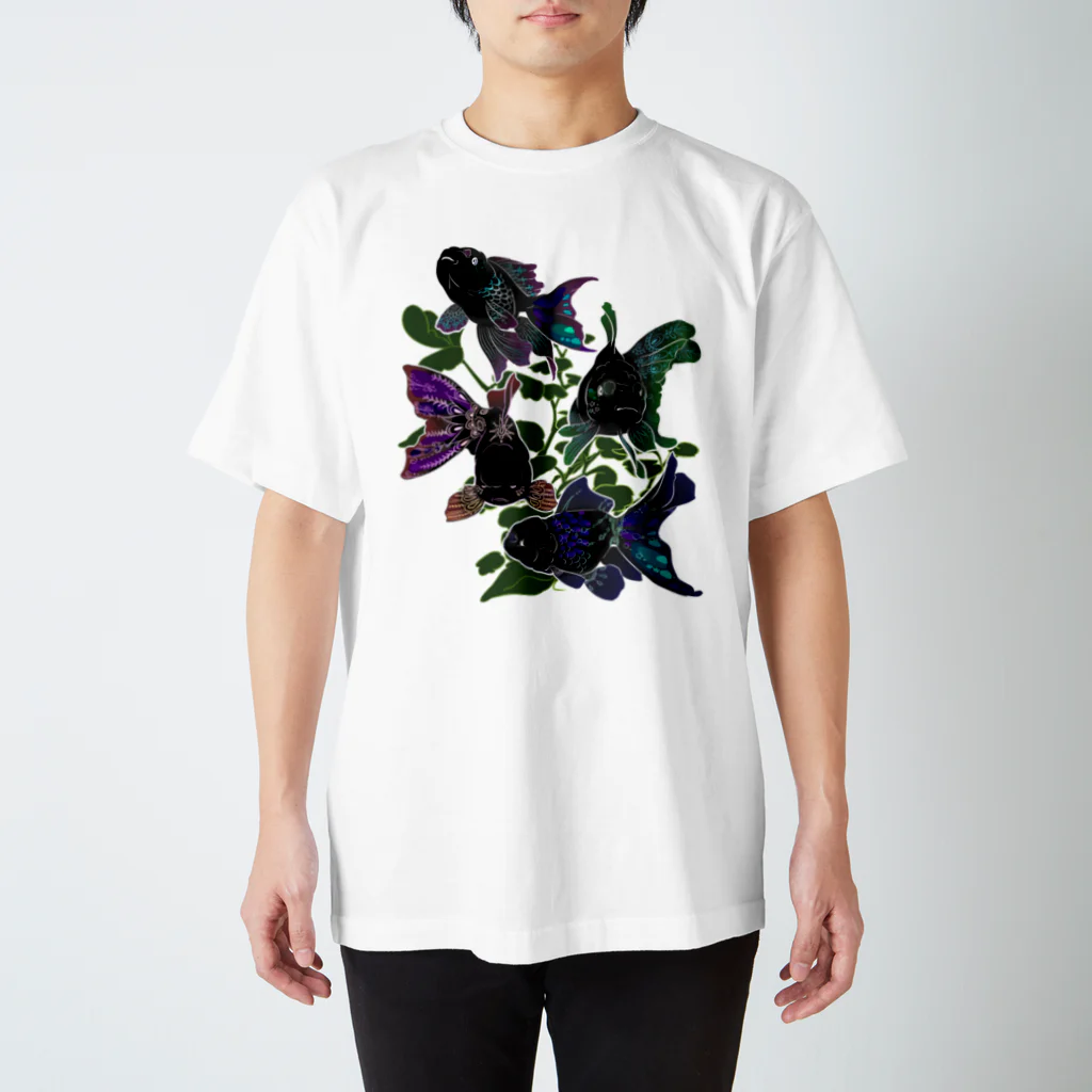 あやるの黒オランダ Regular Fit T-Shirt