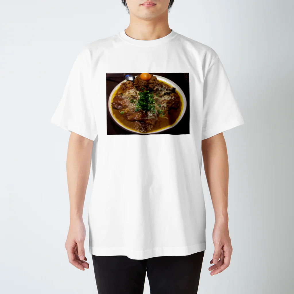 地味ん堂の吉田カレー スタンダードTシャツ