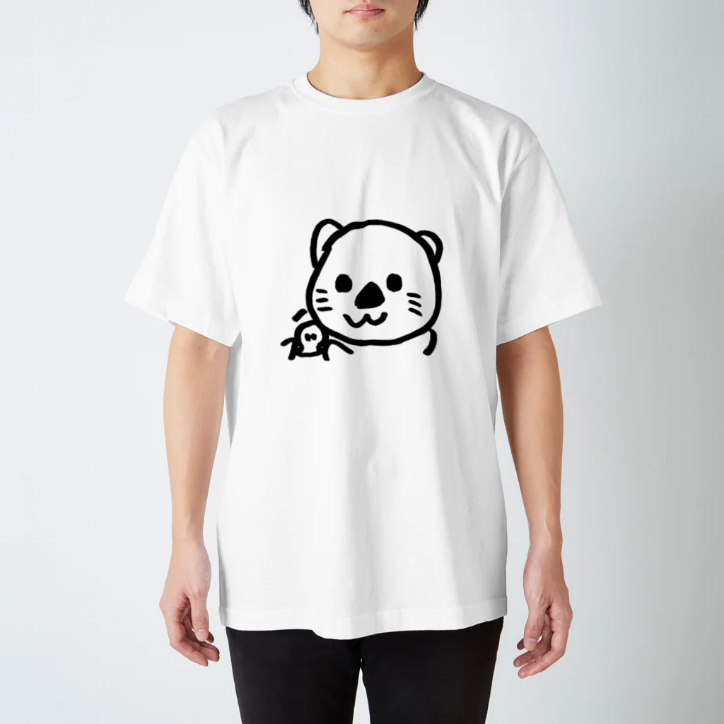 ﾇｧｧｧ涙のらっこ スタンダードTシャツ