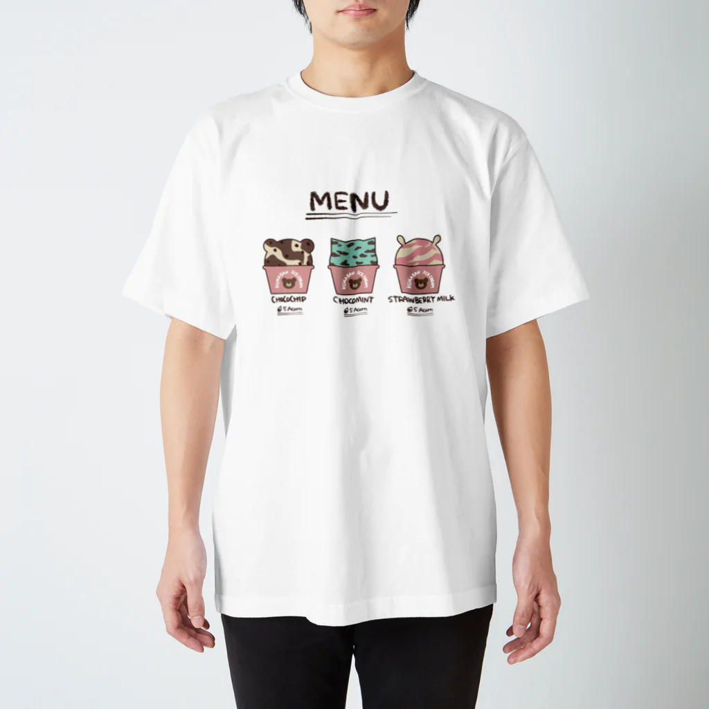 sasami shop.のくまのアイスクリーム屋さん Regular Fit T-Shirt