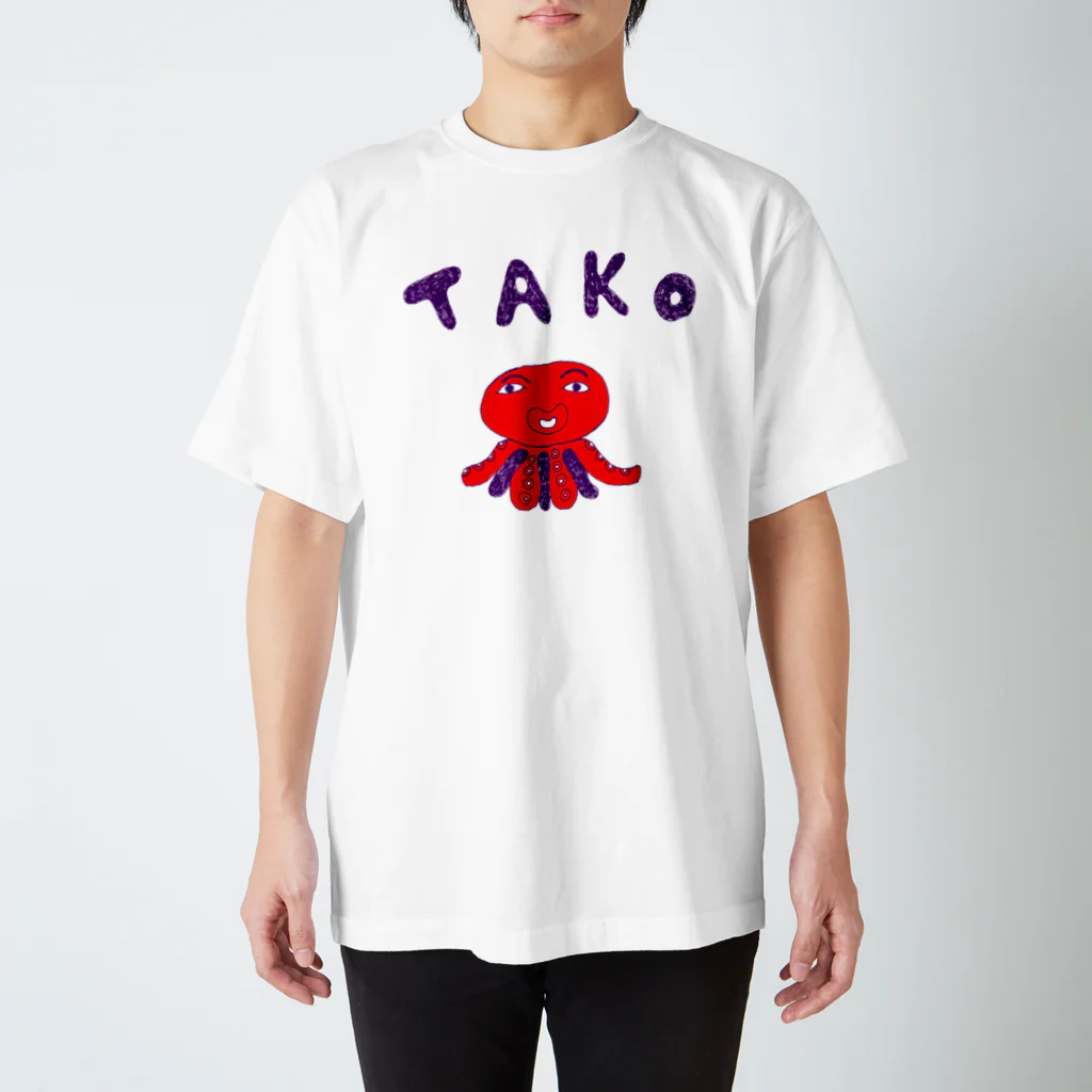 NIKORASU GOのタコ スタンダードTシャツ