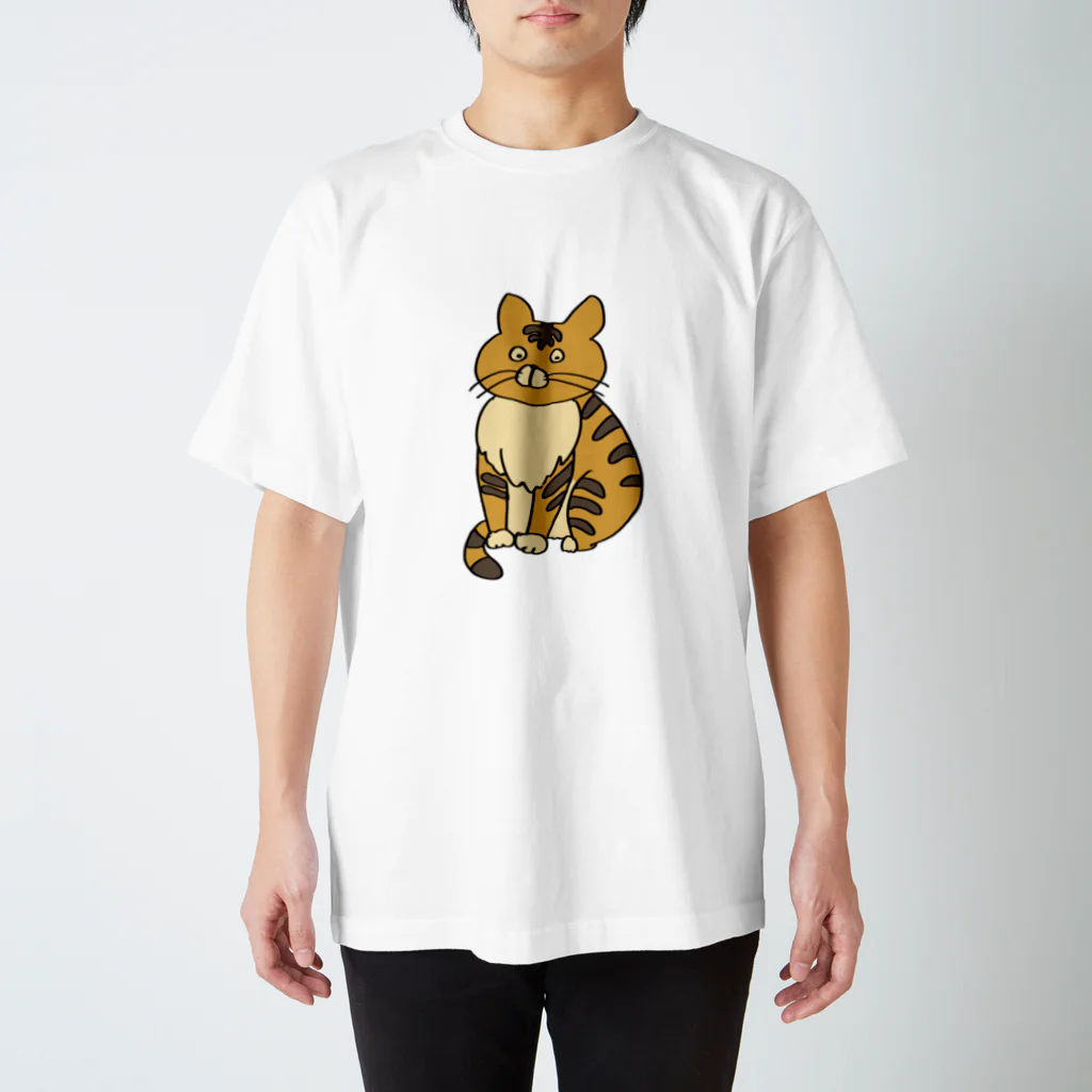 🐈ねこうさぎ🐇の李徴(文字なし) スタンダードTシャツ