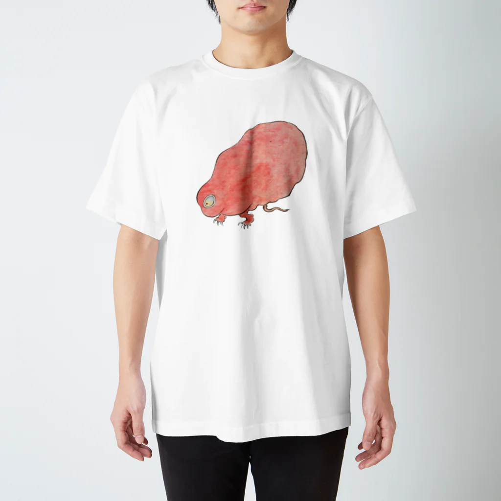 和もの雑貨 玉兎の百鬼夜行絵巻 赤い妖怪【絵巻物・妖怪・かわいい】 Regular Fit T-Shirt