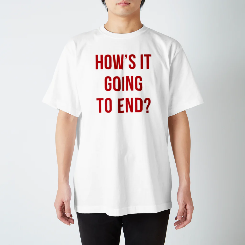 stereovisionのHow’s it going to end？（この先の運命は？） スタンダードTシャツ