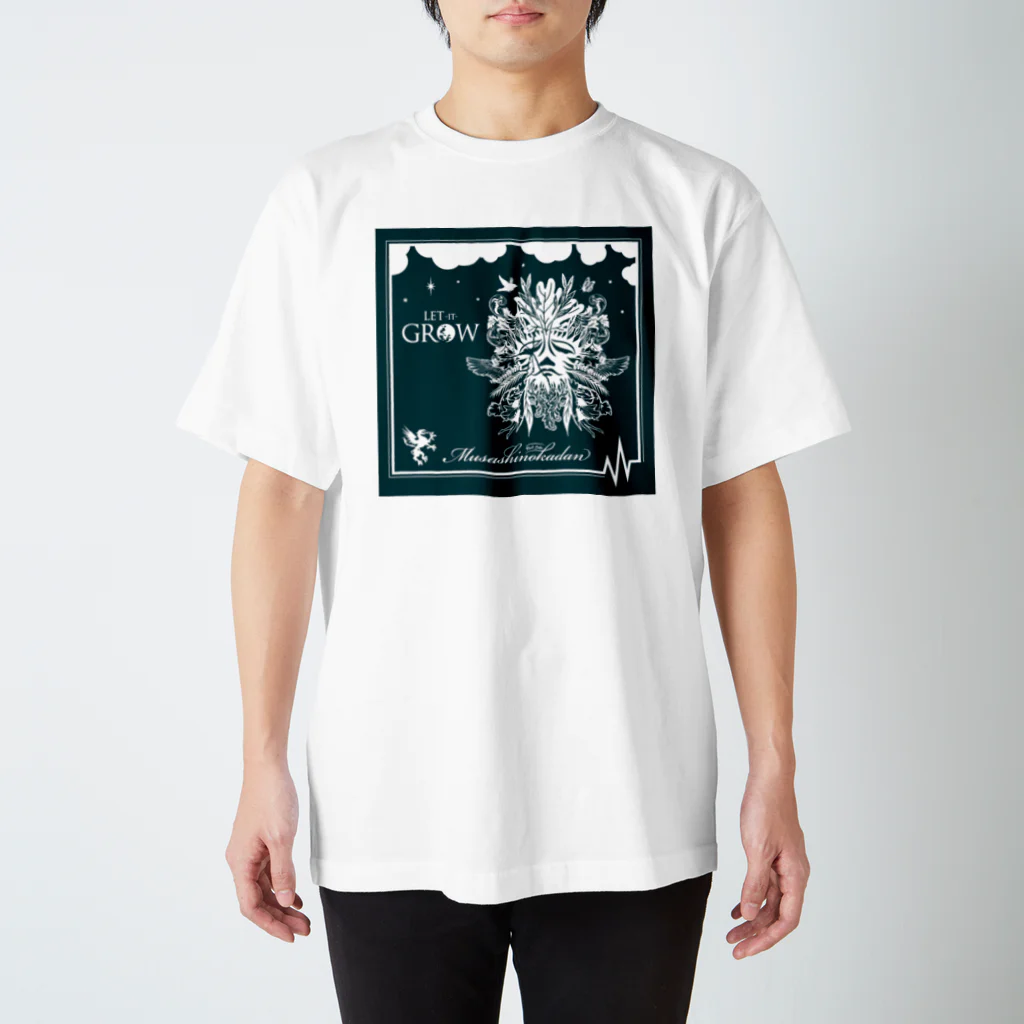 PlantCentre MusashinoKadanのGreen Man（スクエア）TシャツA スタンダードTシャツ