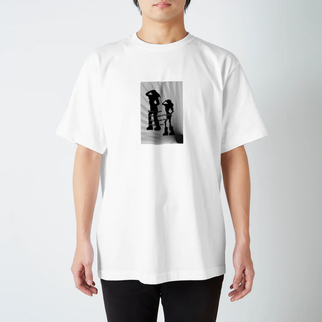 影遊びのNo beauty スタンダードTシャツ