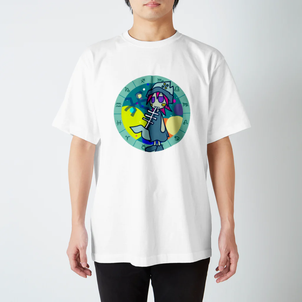 cosmicatiromのうお座 パターン2・フルカラー スタンダードTシャツ