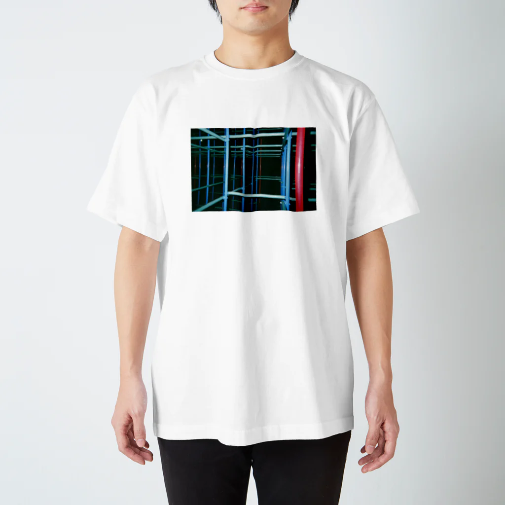 てくてく写真館のジャングルジム スタンダードTシャツ