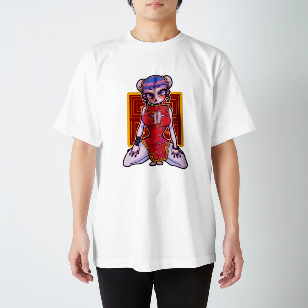 明空晴空のチャイナガール スタンダードTシャツ