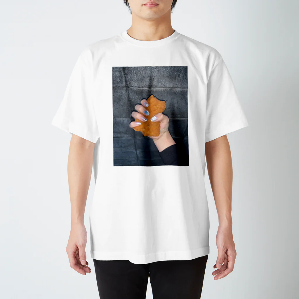 家に帰るのチキンぎゅーっ スタンダードTシャツ